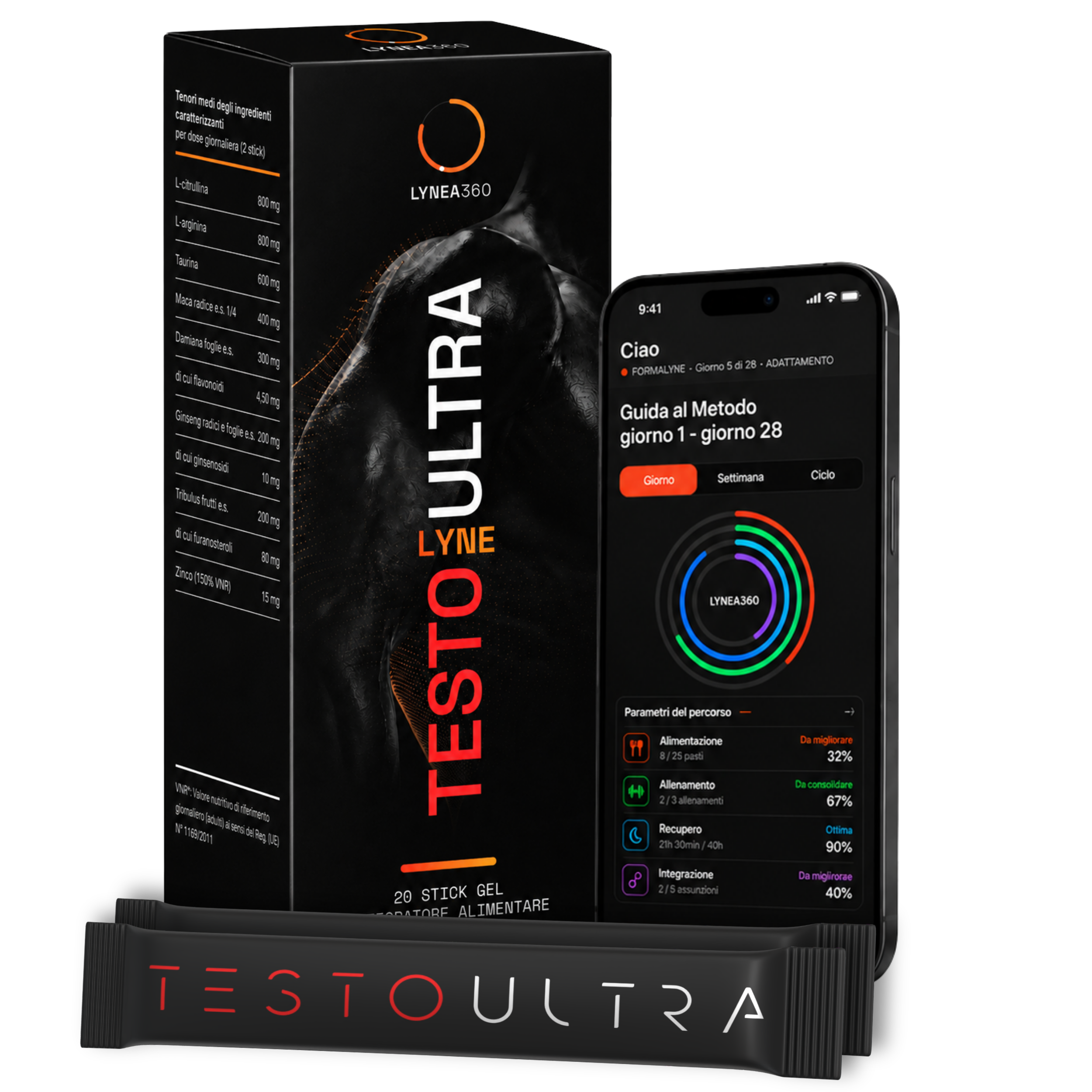 TESTO LYNE ULTRA nel Metodo LYNEA360